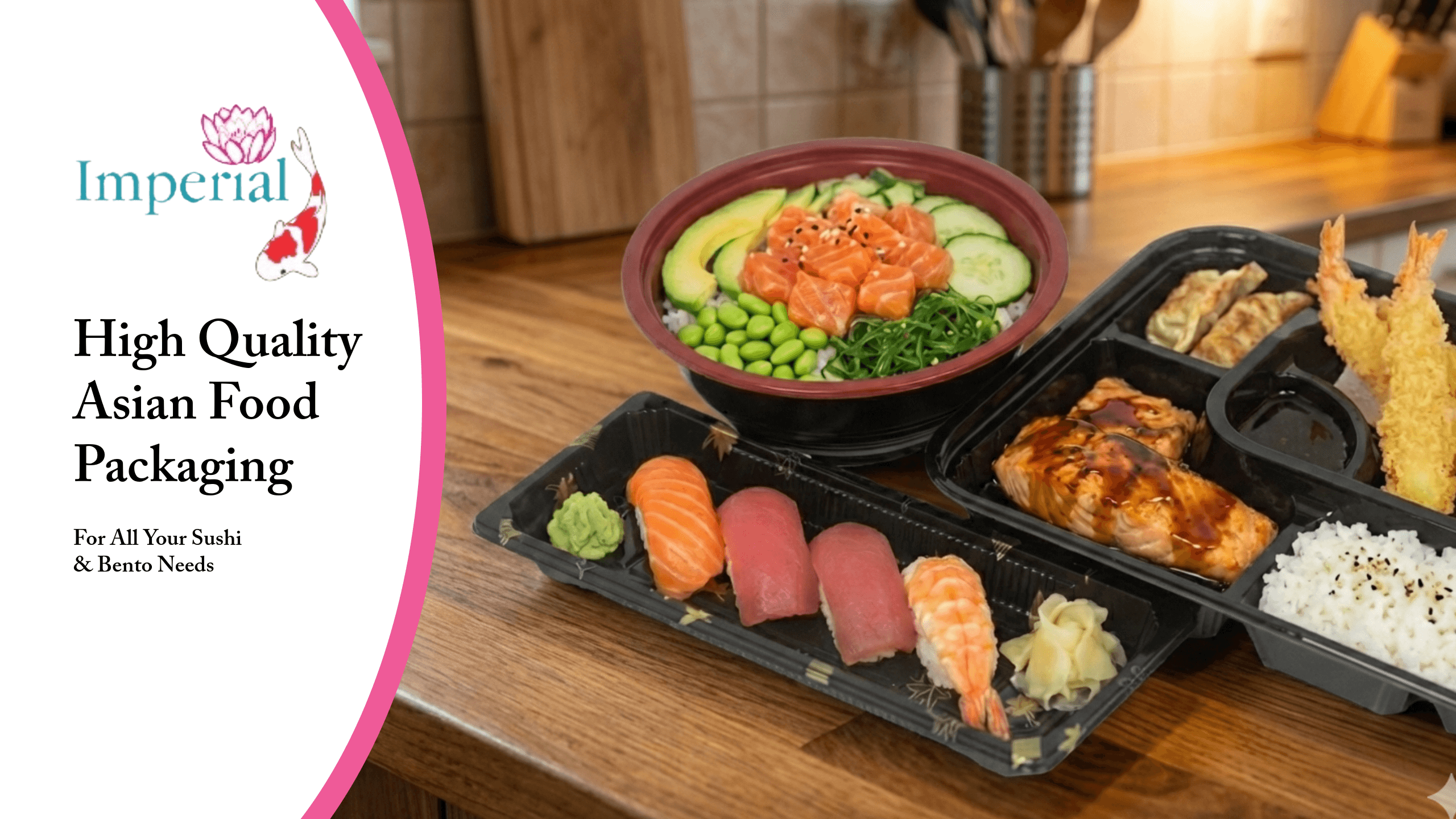 Imperial - For all your sushi and bento needs Imperial Banner