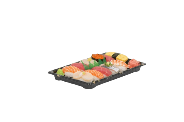 Sushi Trays Filled